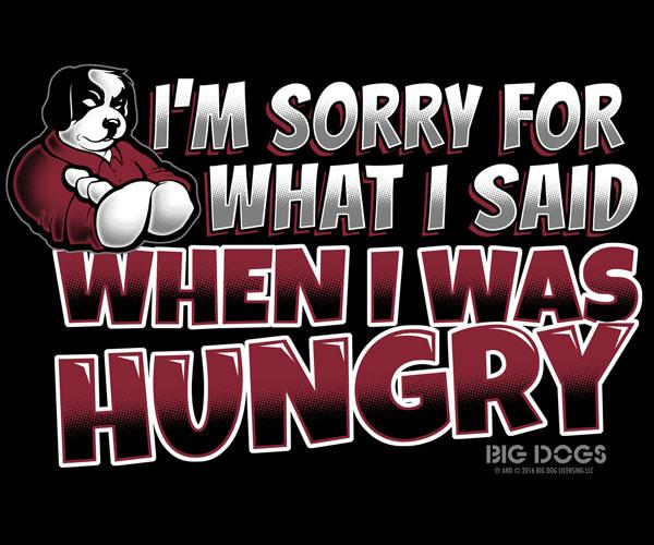 Sorry For What I Said T-Shirt