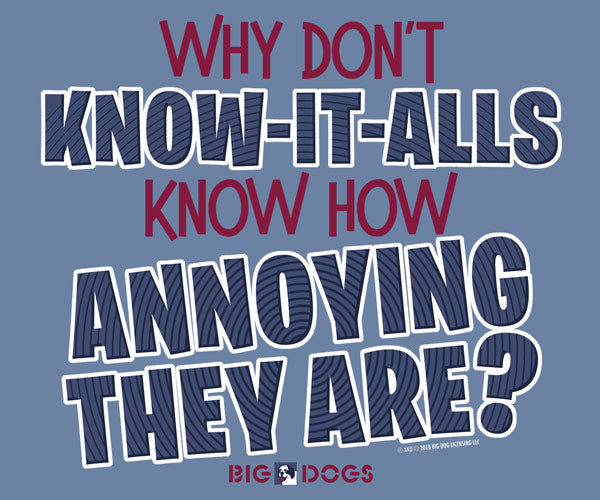 Know-It-Alls T-Shirt