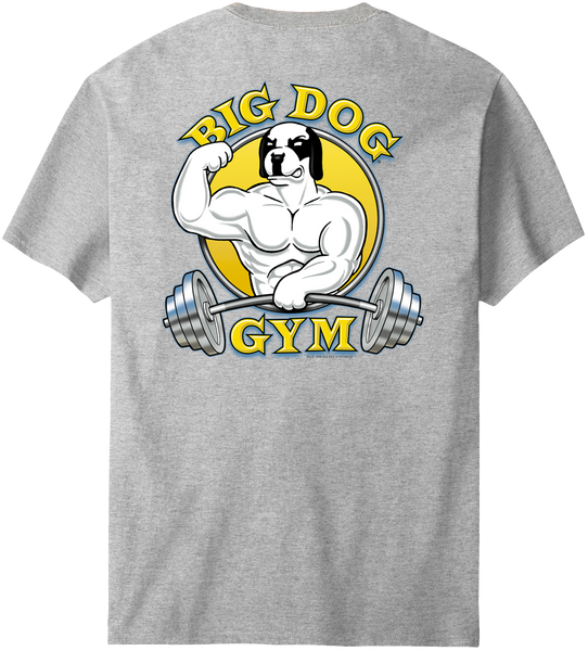 T-shirt Bulldog Gym Homme Blanc Logo Original Coton Taille M