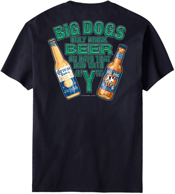 Only Drink Beer On Days That End In Y T-Shirt