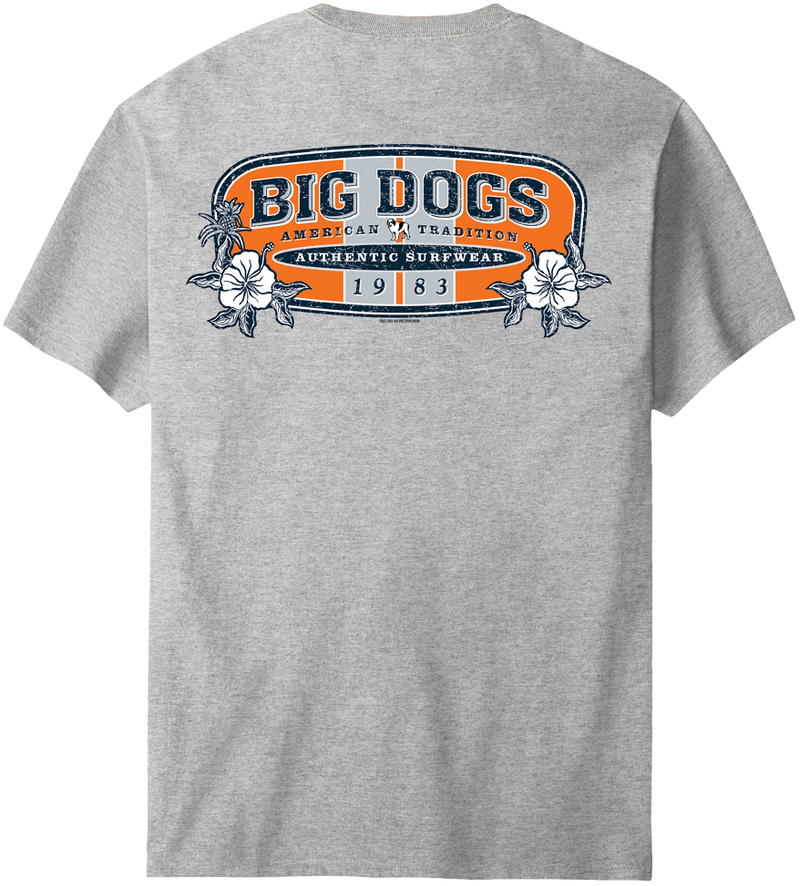 Hibiscus Batik T-Shirt – Big Dogs Hibiscus Batik T-Shirt – Big Dogs