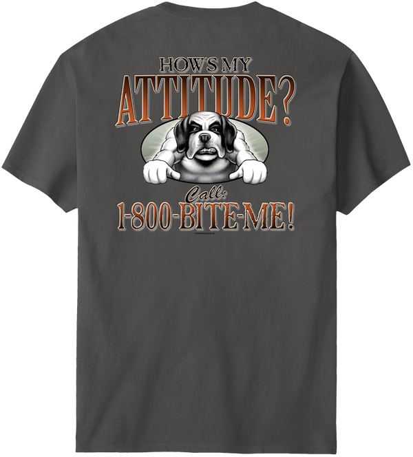 Attitude 1-800-bite Me T-Shirt