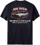 Big Dog Muscle Car Club T-Shirt