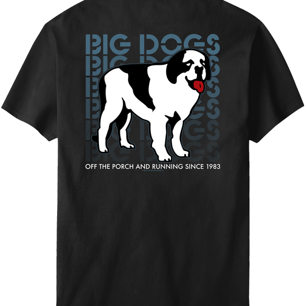 【DISCERNMENT】HIP DOG half T-shirts Logo Fade T-Shirt – Big Dogs
