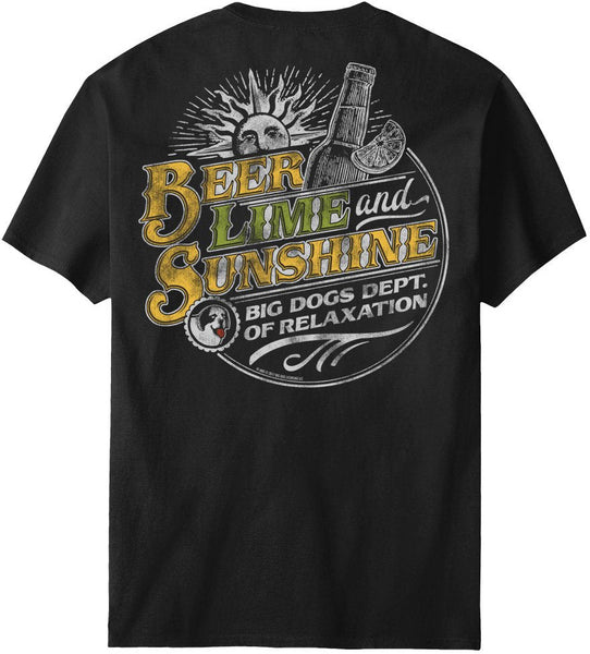 Beer Lime and Sunshine T-Shirt – Big Dogs