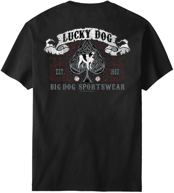 Lucky Dog Spade T-Shirt