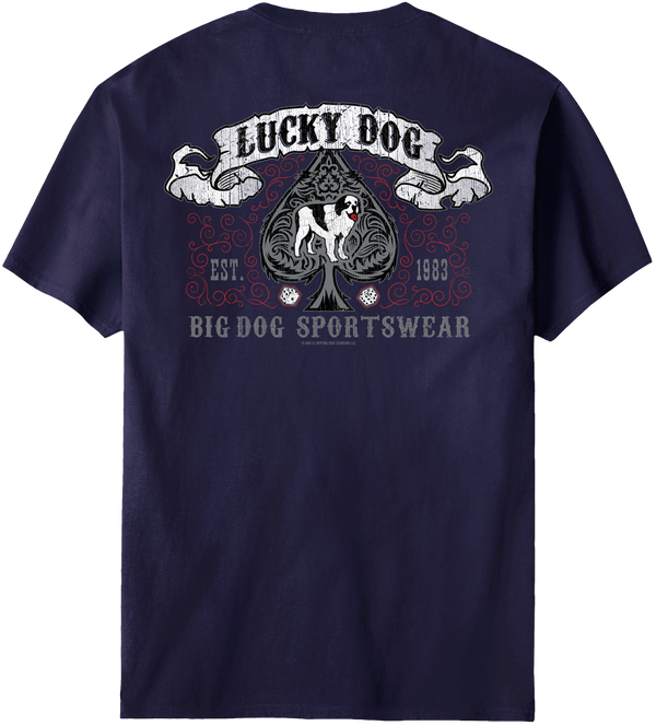 Lucky Dog Spade T-Shirt