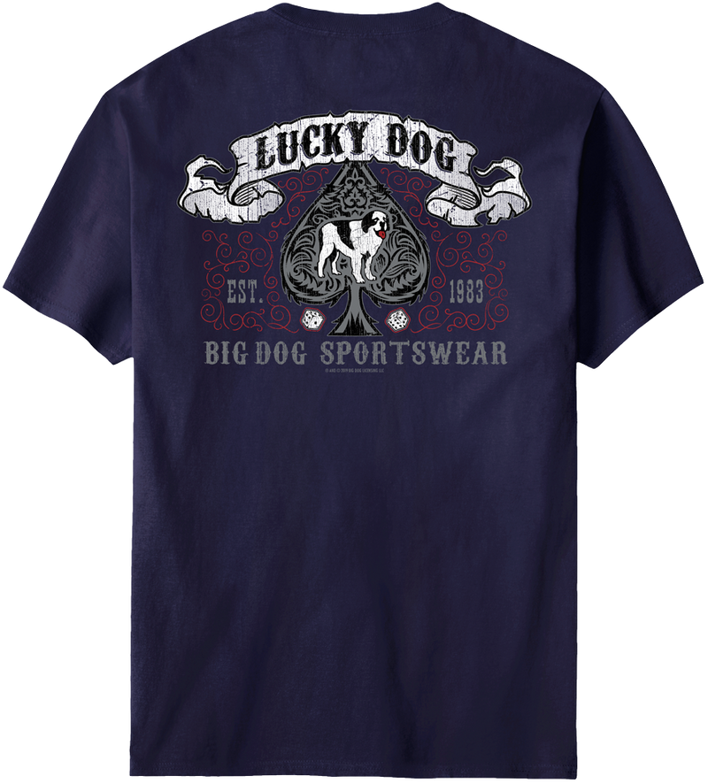 Lucky Dog Spade T-Shirt