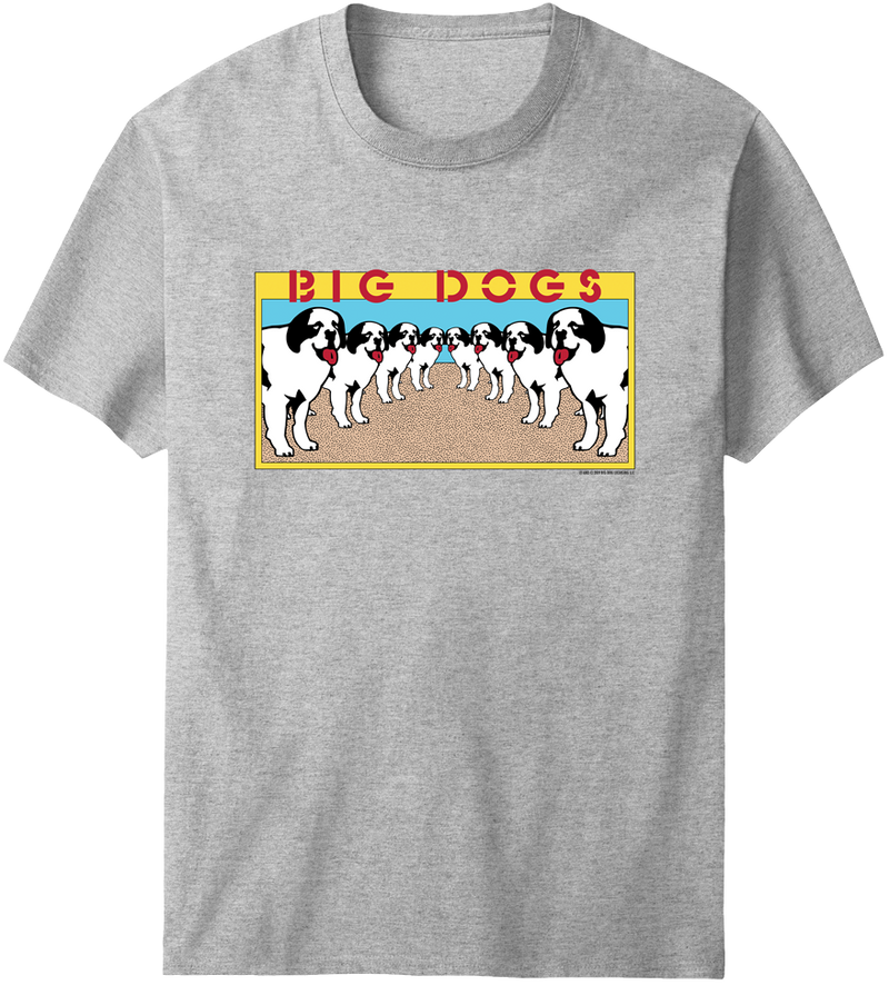 Big Dog Eight T-Shirt – Big Dogs Big Dog Eight T-Shirt – Big Dogs