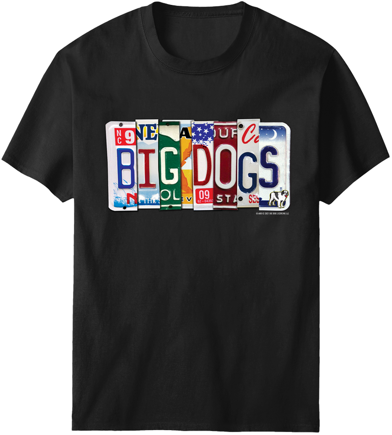 Bd License Plate T-Shirt