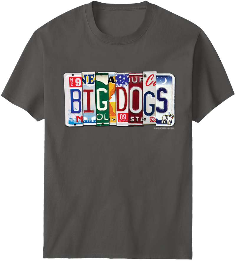 Bd License Plate T-Shirt