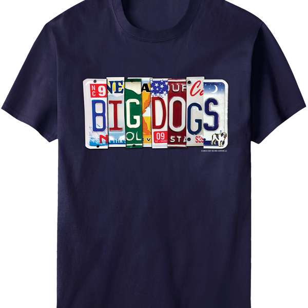 Bd License Plate T-Shirt – Big Dogs