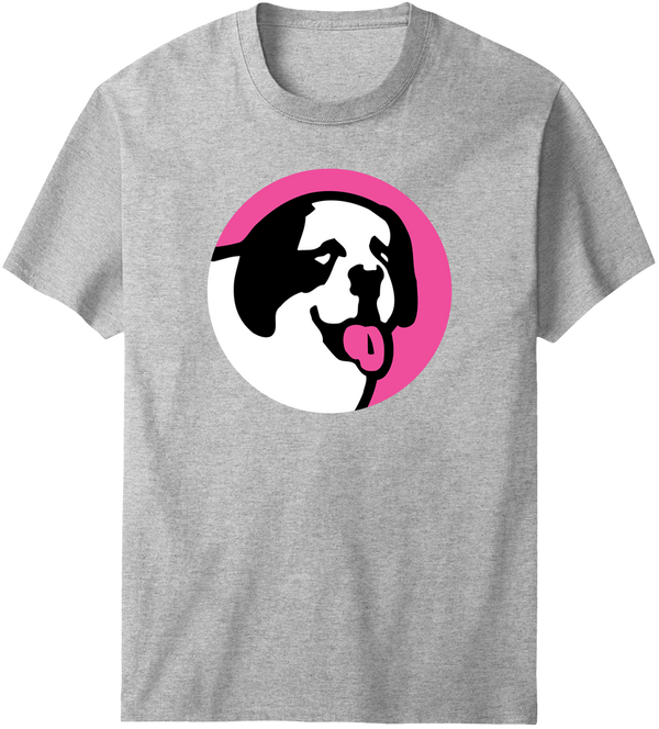 Circle Logo Neon Pink T-shirt