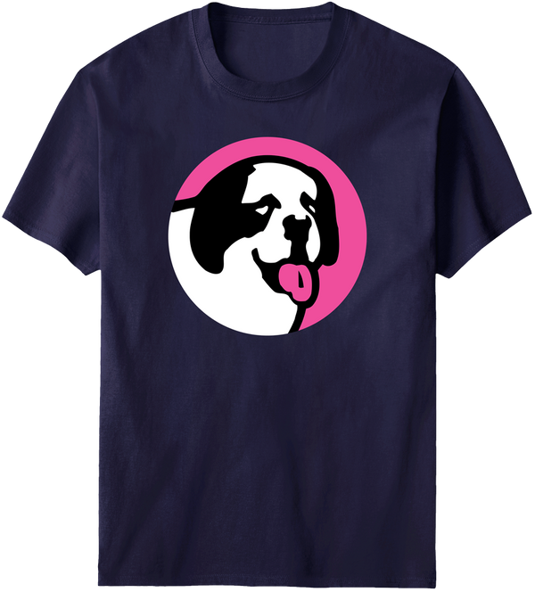 Circle Logo Neon Pink T-shirt