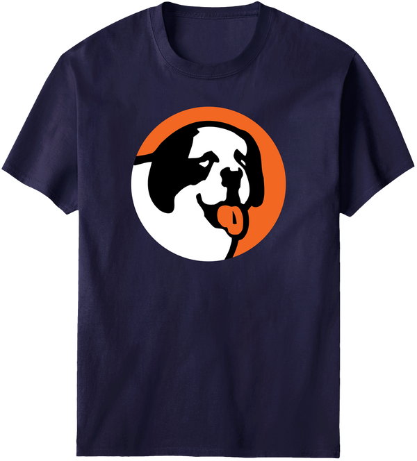 Circle Logo Neon Orange T-shirt