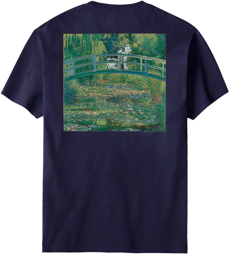 Bonet Waterlily Bridge T-Shirt