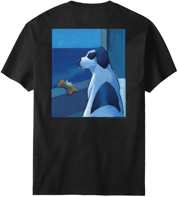 Pawcasso Blue Dog T-Shirt