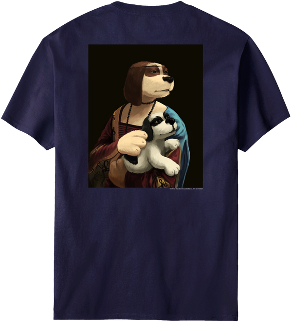 Dog Vinci Lady T-Shirt