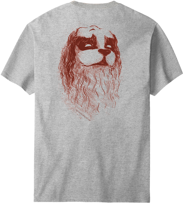 Dog Vinci Beard T-Shirt