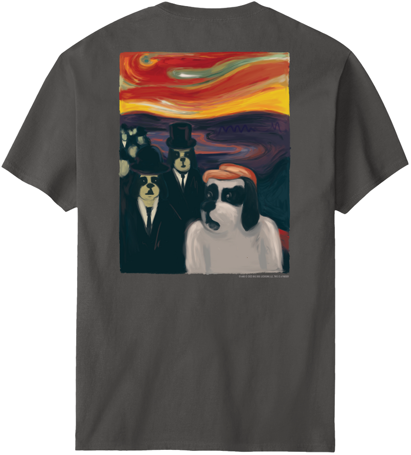 Munch Dogs In Hats T-Shirt