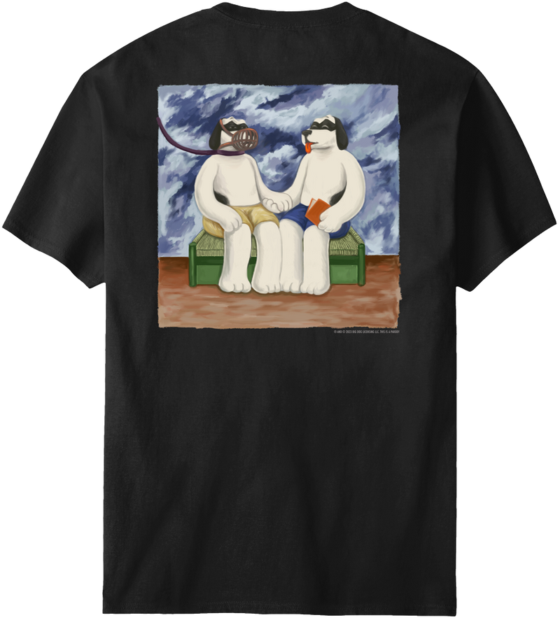 Kahlo Muzzle And Book T-Shirt