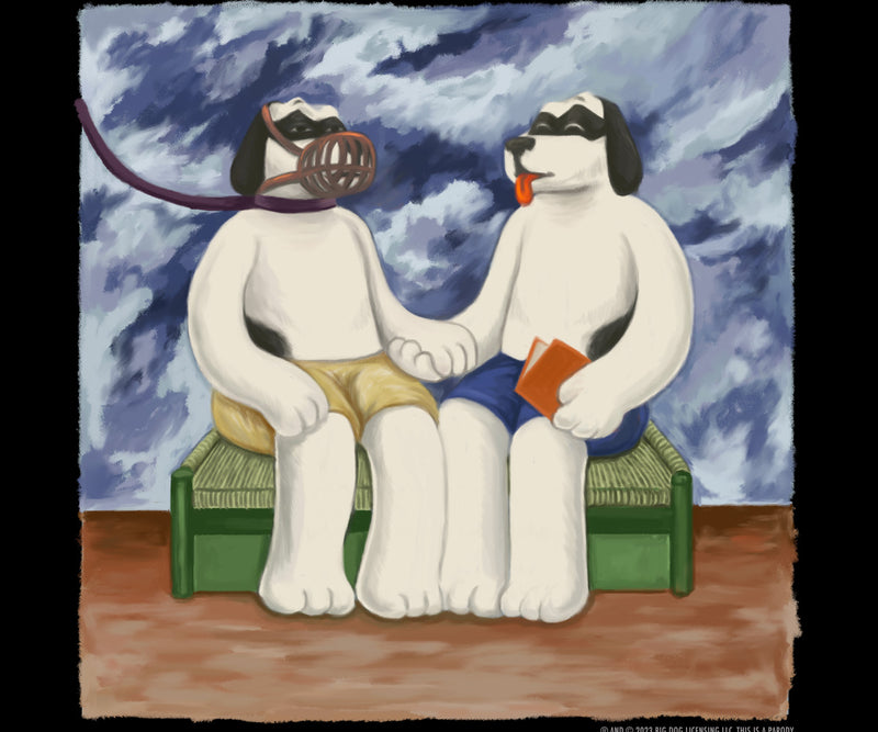 Kahlo Muzzle And Book T-Shirt