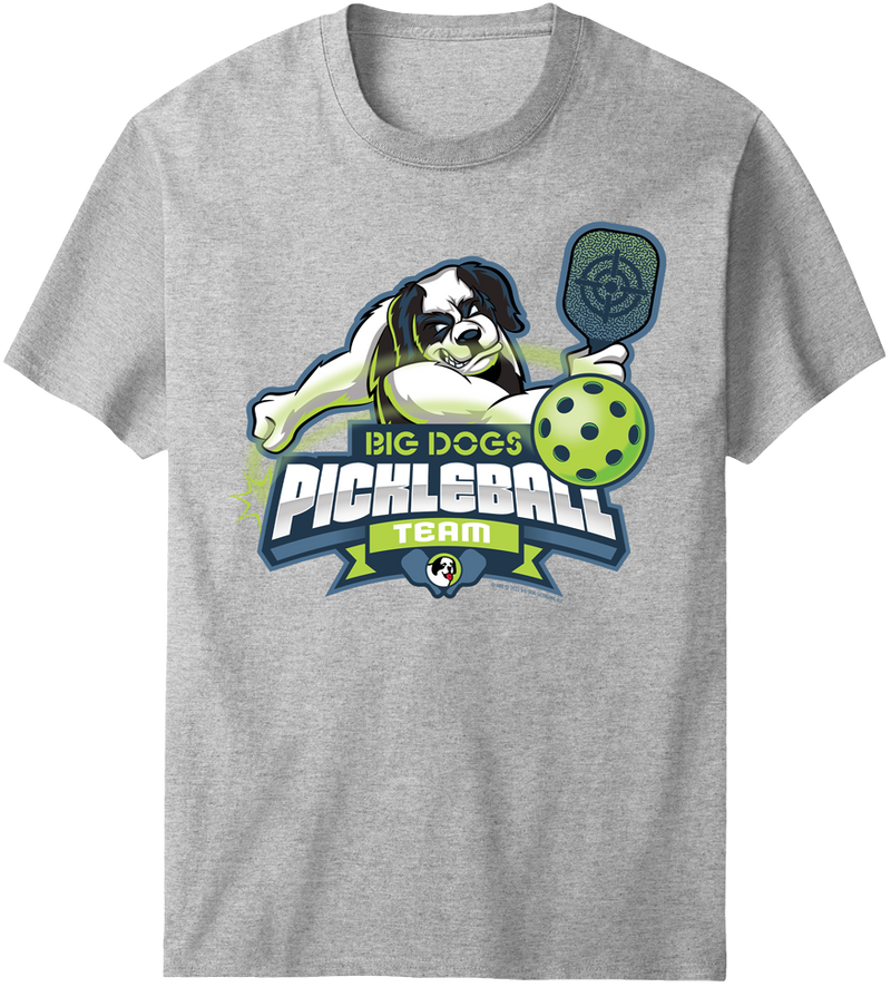 Big Dogs Pickleball Team T-Shirt