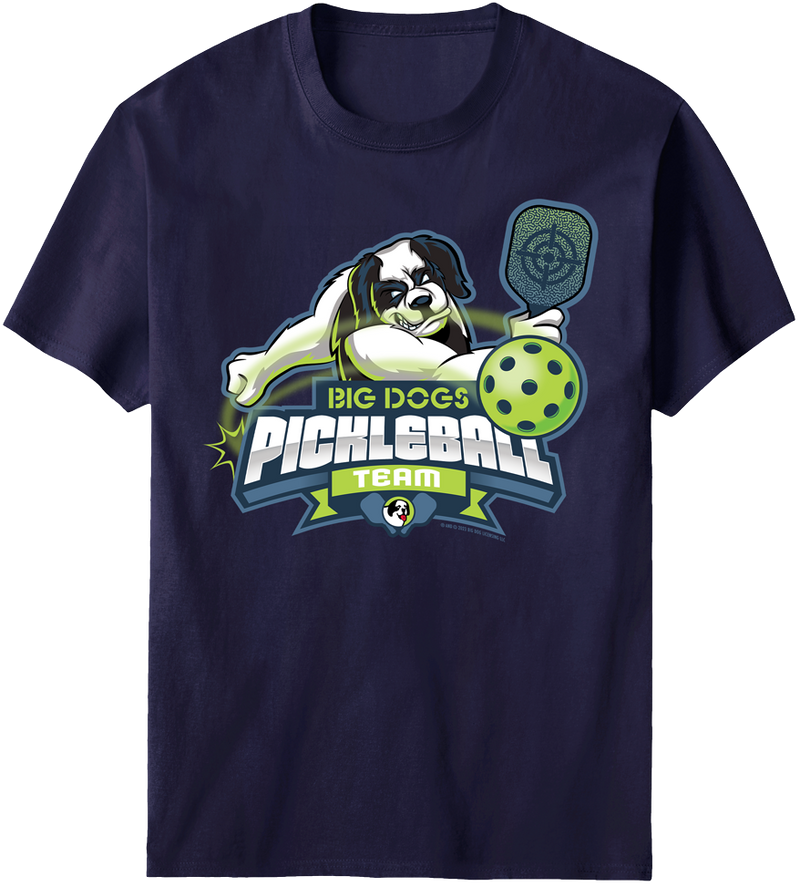 Big Dogs Pickleball Team T-Shirt