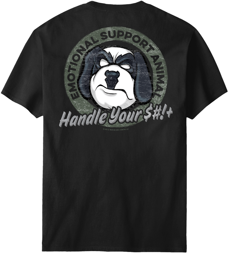 Emotional support dog shirt hot sale