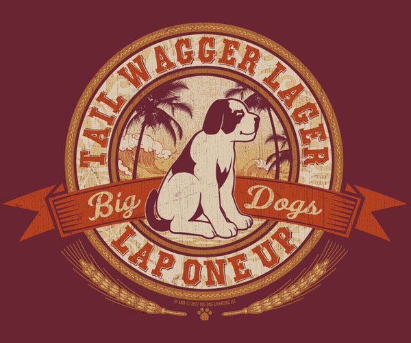 Tail Wager Lager Long Sleeve T-Shirt