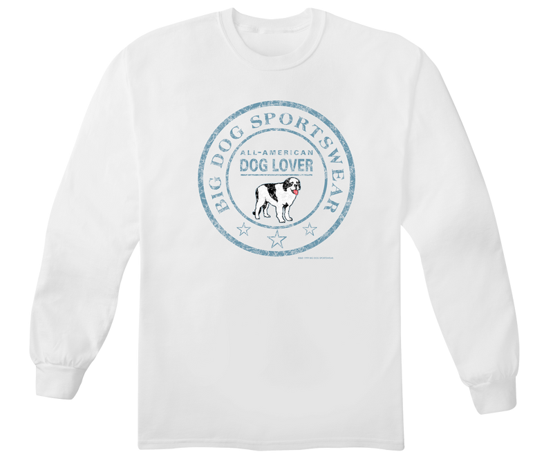 All American Dog Lover Long Sleeve T-Shirt