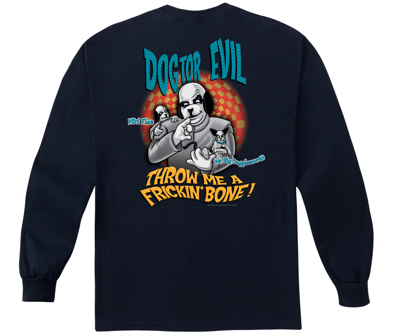 Dogtor Evil Long Sleeve T-shirt