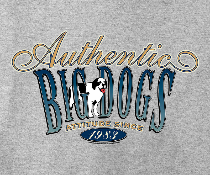 Authentic Big Dog Long Sleeve T-shirt