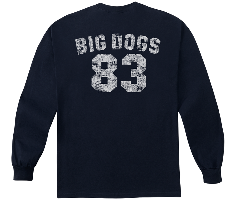 BDS83 Distressed Long Sleeve T-shirt