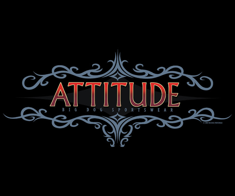 Attitude Scroll Long Sleeve T-shirt
