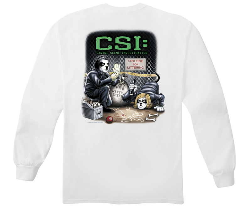 K-9 Scene Investigation Long Sleeve T-shirt