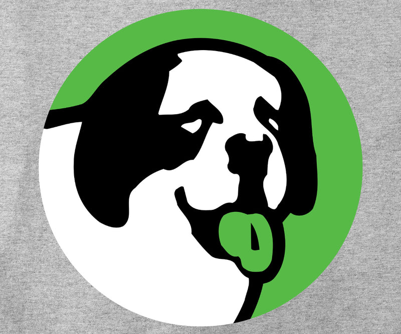 Circle Logo Neon Green Long Sleeve T-shirt