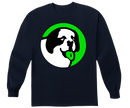 Circle Logo Neon Green Long Sleeve T-shirt
