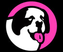 Circle Logo Neon Pink Long Sleeve T-shirt