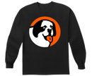 Circle Logo Neon Orange Long Sleeve T-shirt