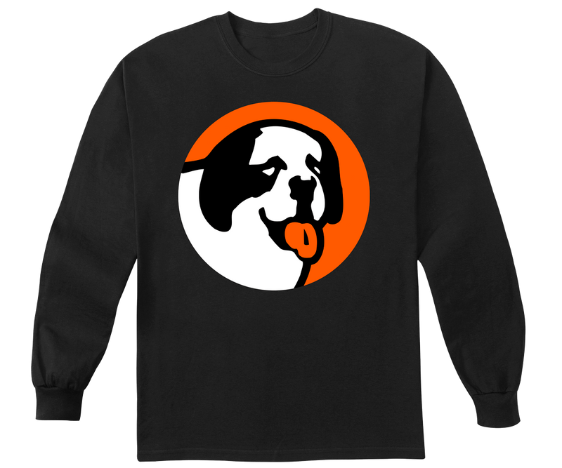 T-Shirt ORANGE DOG Black 