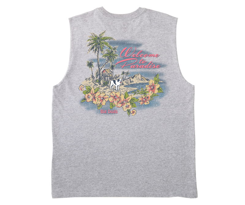 Welcome To Paradise Muscle Shirt