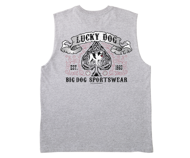 Lucky Dog Spade Muscle Shirt