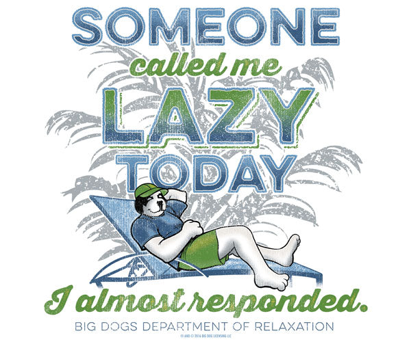 Called Me Lazy Tank