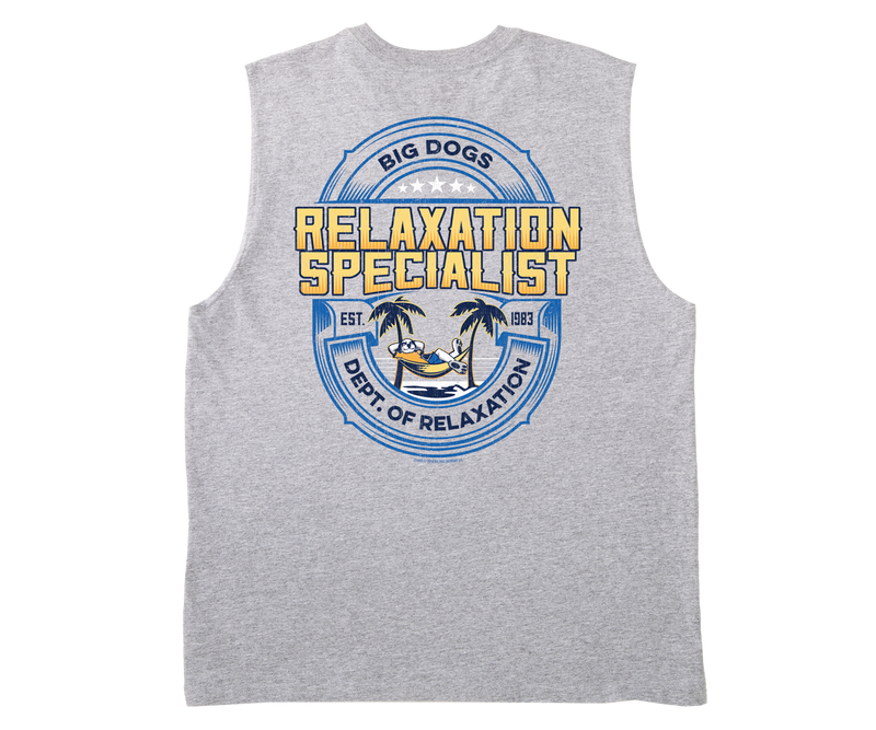 Relaxation Specialist Muscle Shirt