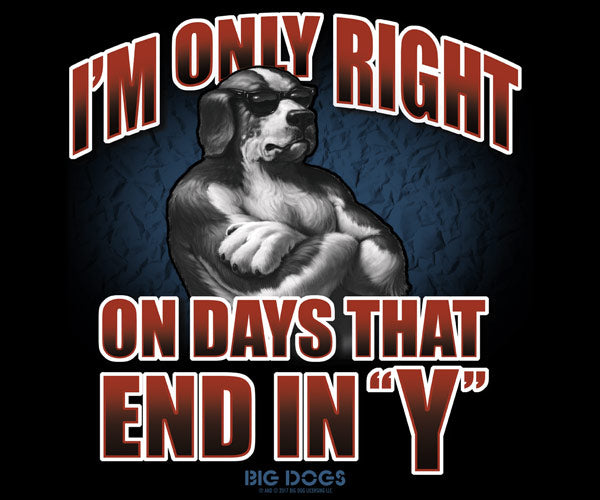 I'm Only Right Muscle Shirt