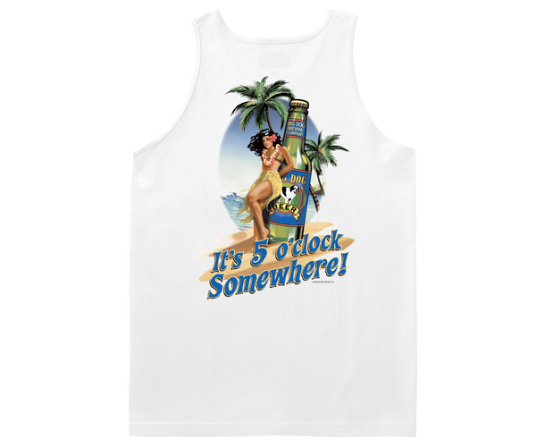 5 O'Clock Somewhere Hula Tank