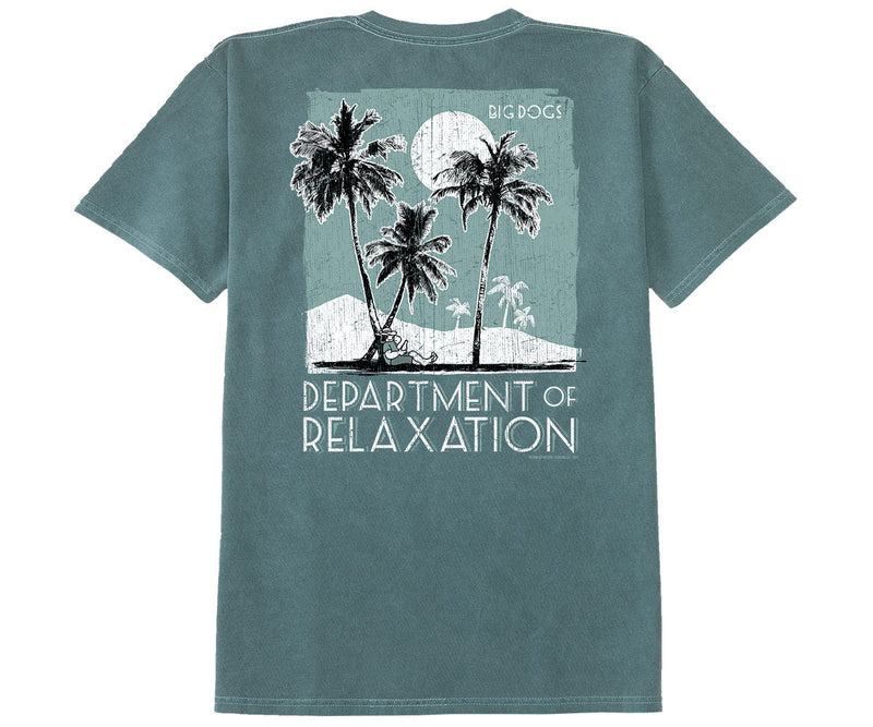 Dept. of Relaxation Pigment Washed Crew