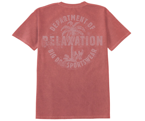 Dept. of Relaxation Pigment Washed Crew