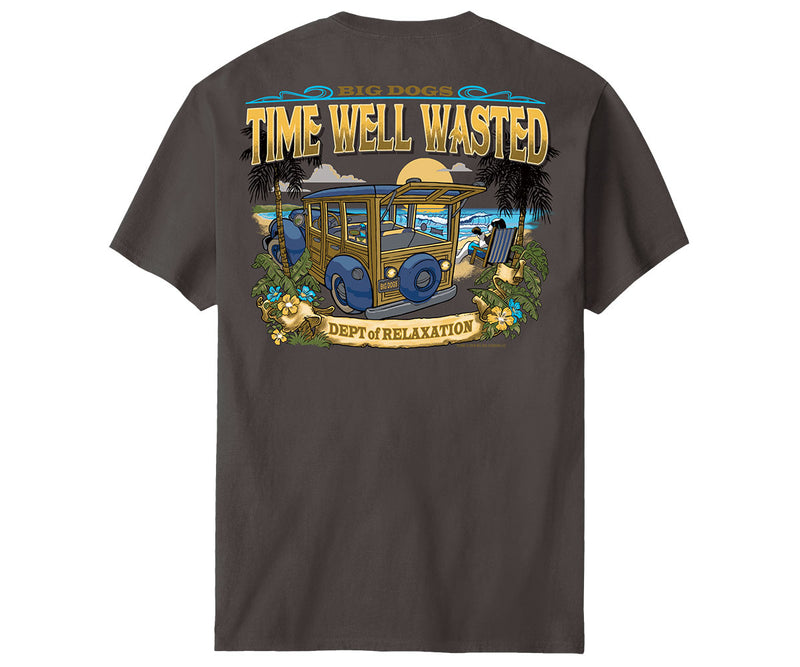 Dept. of Relaxation Time Well Wasted Garment Wash Crew
